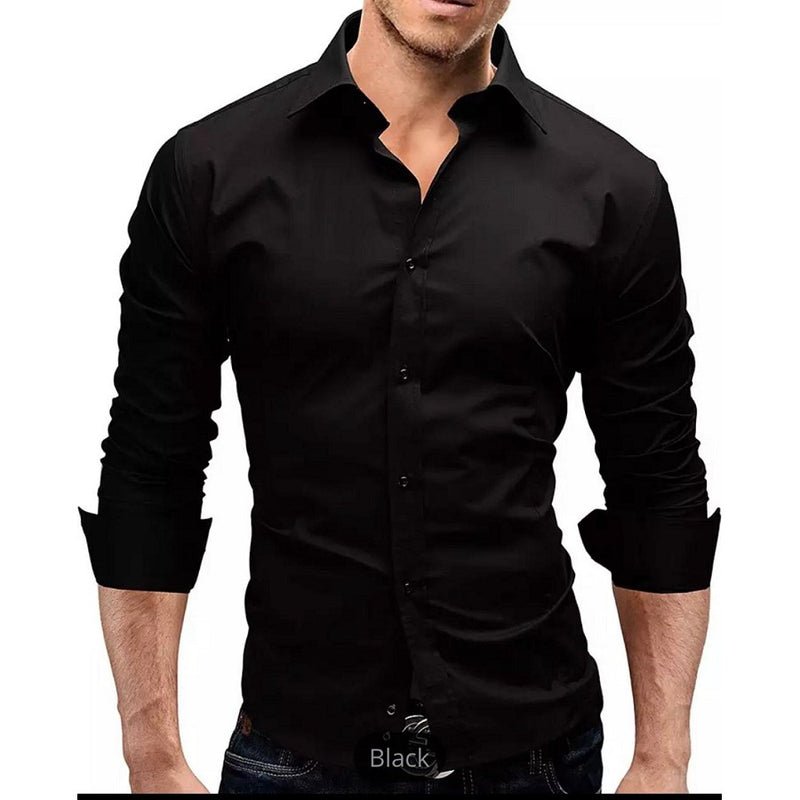 Camisa Masculina Slim Fit Luxo