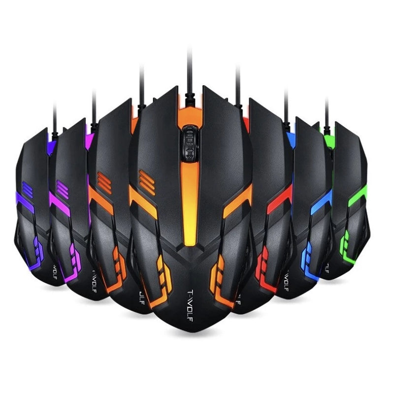 Mouse Gamer Usb 3200dpi Led Rgb Com Fio JX-M20 - Pacheco Express - Últimas Unidades 🔥