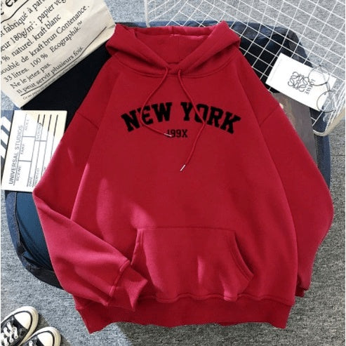 Moletom Feminino New York Blusa De Frio Moda De Inverno Lançamento