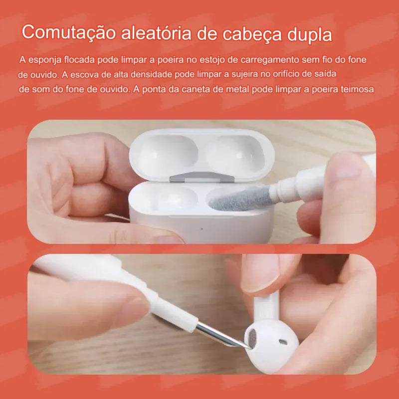 5 Em 1 Escova De Teclado Extrator de teclas, limpador de fones de ouvido para Airpods Pro  - Pacheco Express - Últimas Unidades 🔥