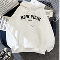 Moletom Feminino New York Blusa De Frio Moda De Inverno Lançamento