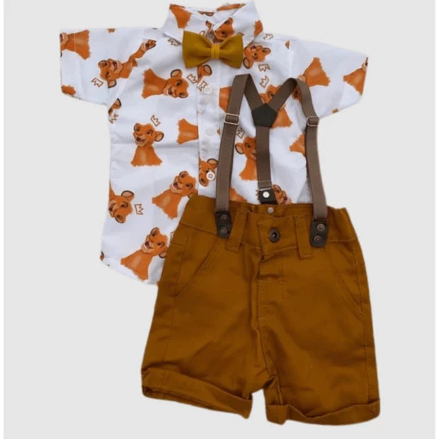 Roupa do REI LEÃO Simba conjunto infantil