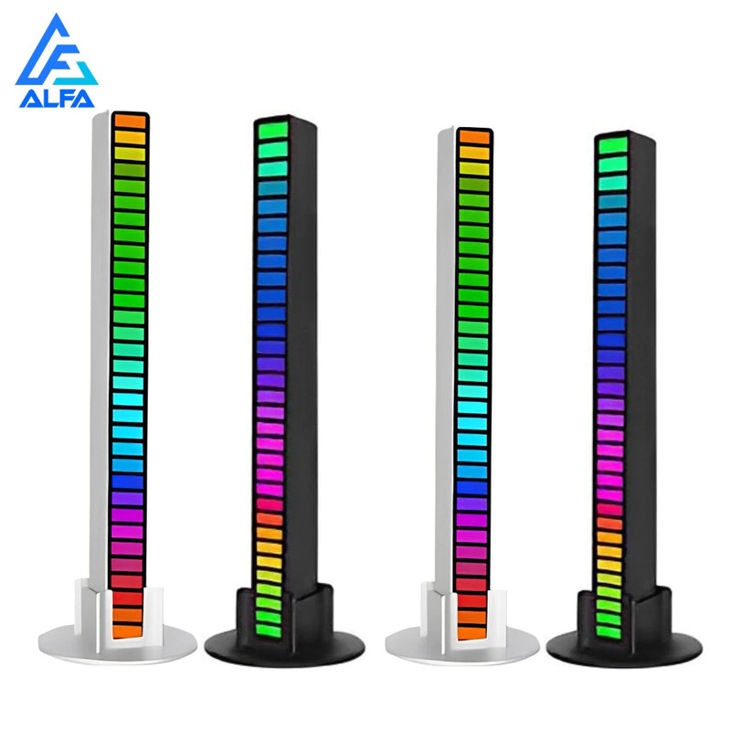 Barra de Led Rítmica RGB Sensor de Som Gamer Decorativo USB - Pacheco Express - Últimas Unidades 🔥