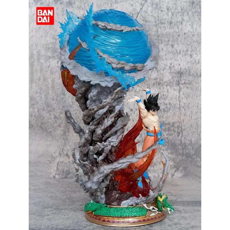 Estátua Dragon Ball Z Led Original Genki Dama Goku