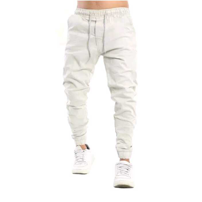 Calça Jogger Masculina Sarja elástico