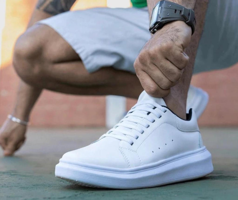 Sapatenis Casual Sola Alta Sneaker Conforto e Estilo