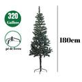 Arvore Natal Grande 180 cm 320 Galhos