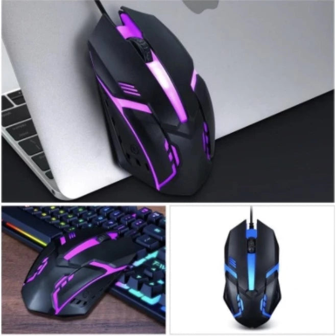 Mouse Gamer Usb 3200dpi Led Rgb Com Fio JX-M20 - Pacheco Express - Últimas Unidades 🔥