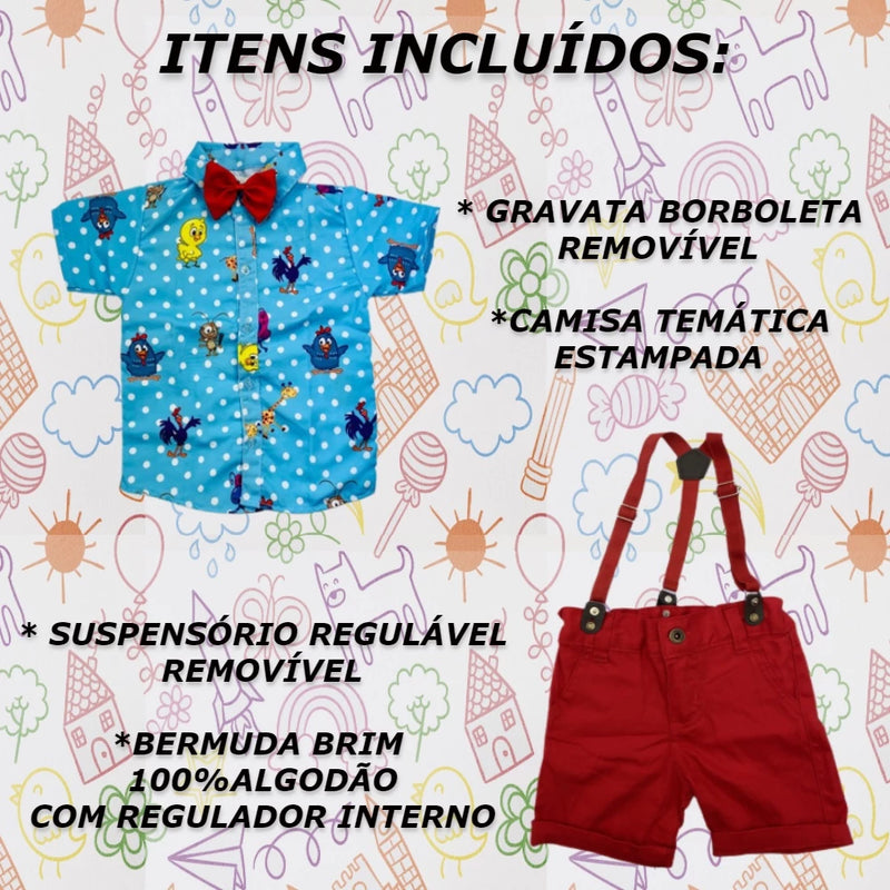 Roupa do REI LEÃO Simba conjunto infantil