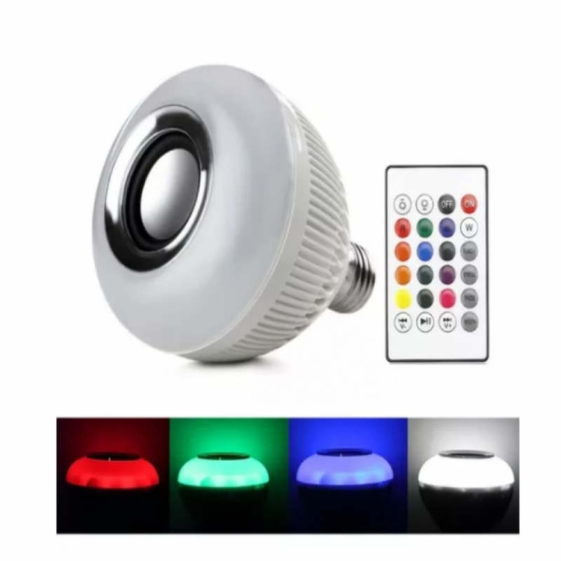 Lâmpada Musical em Led Rgb Bluetooth - Pacheco Express - Últimas Unidades 🔥