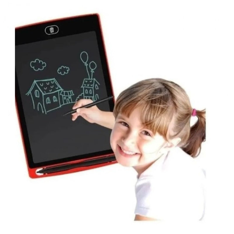 Lousa Mágica Tablet Infantil De Escrever e Desenhar 8.5P 22cm