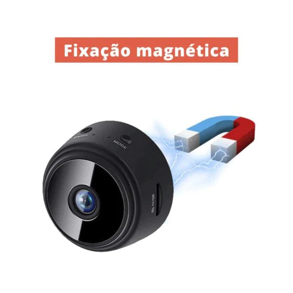 Mini Câmera Magnética HomeSafety Wifi FullHD Original  - Pacheco Express - Últimas Unidades 🔥