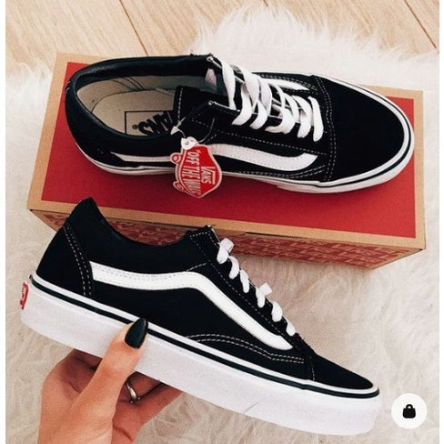 Tênis Vans Old Skool Cano Alto Médio Preto Masculino Feminino Unisex  - Pacheco Express - Últimas Unidades 🔥