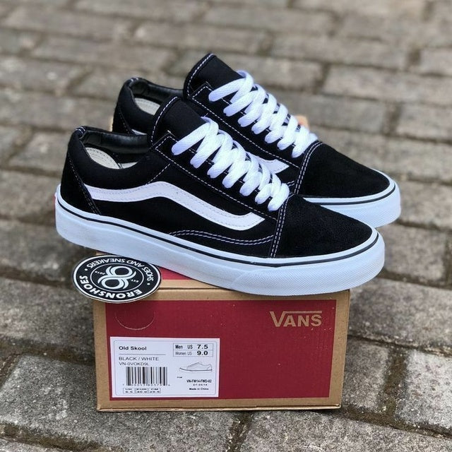 Tênis Vans Old Skool Cano Alto Médio Preto Masculino Feminino Unisex  - Pacheco Express - Últimas Unidades 🔥